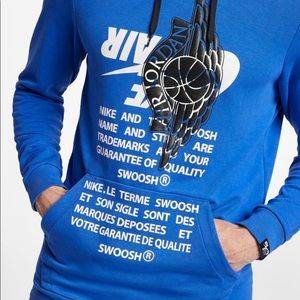 Jordan Jumpman Upside Down Logo Hoodie